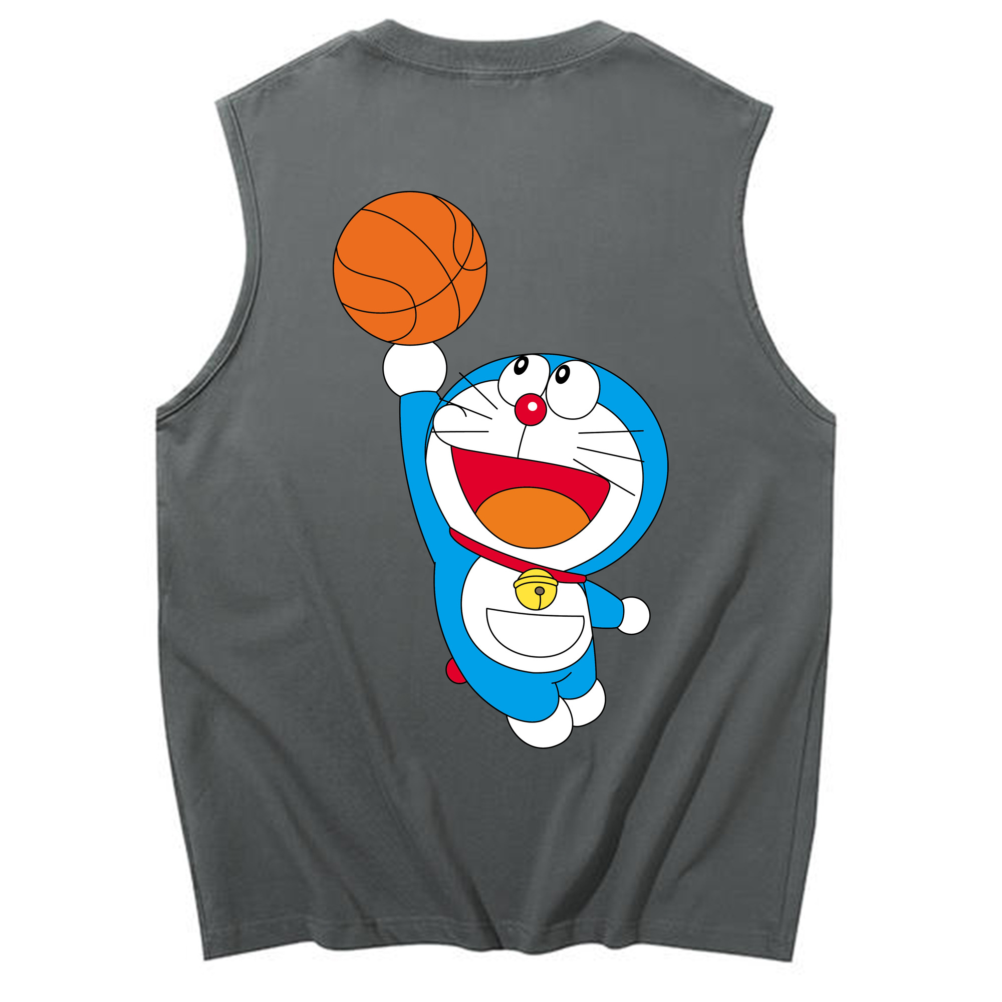 （画像用） ドラえもん Doraemon コットン100％タンクトップ（背面プリント）